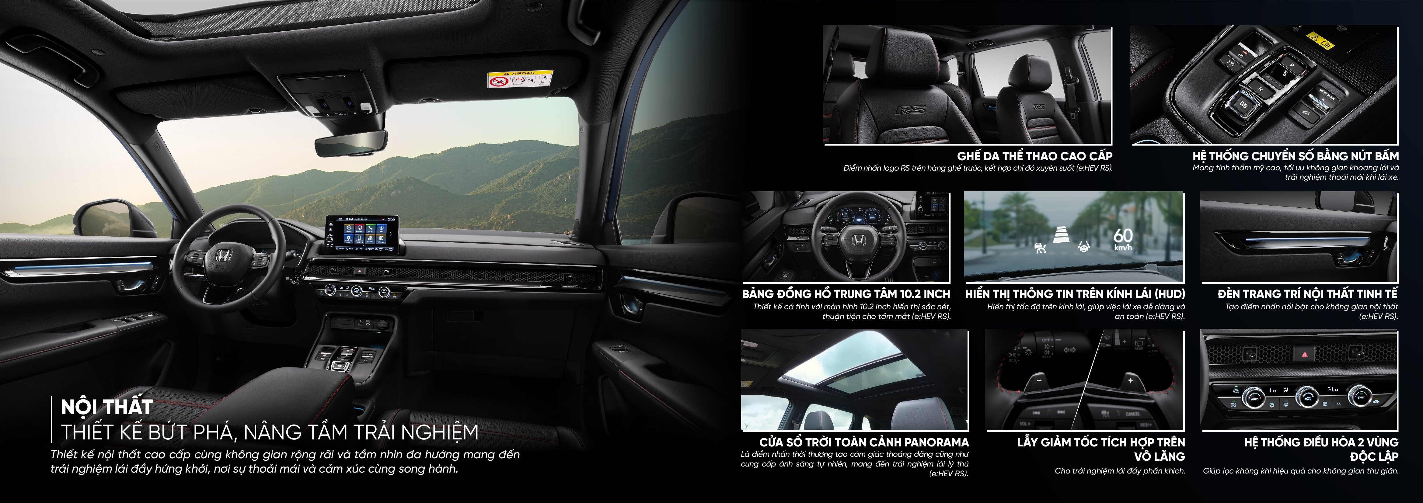 Nội thất Honda CR-V mới 2026 | Honda Ô tô Khánh Hòa - Nha Trang | Hotline 0905 254 255